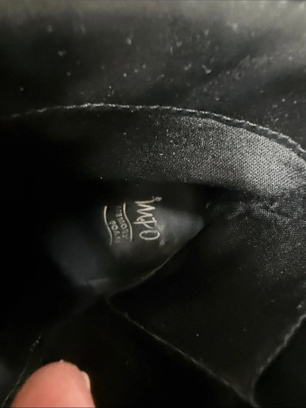 Impo Black Suede Ankle Booties with Side Buckle Detail 9